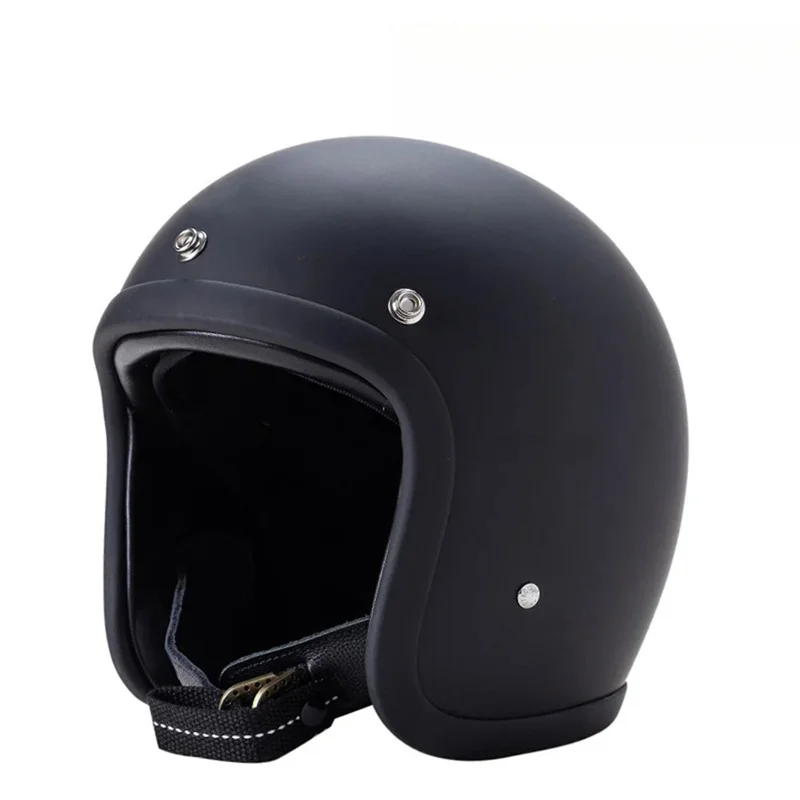 2-26 New Retro 500TX Open Face Motorcycle Helmet Genuine Vintage Scooter Riding 3/4 Jet Casco DOT Approved Moto Capacete BLD