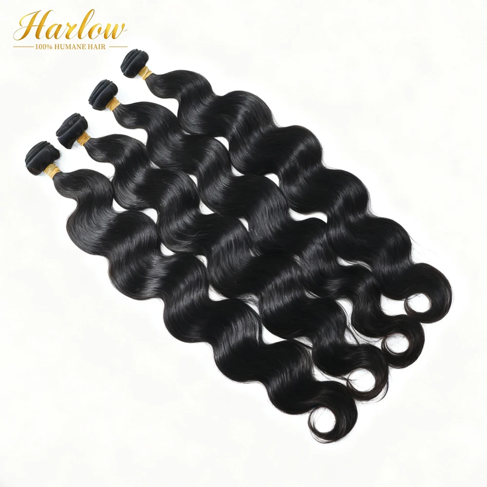 40 Inch Body Wave Bundles Human Hair 16A Brazilian Virgin Raw Hair Bundles 100% Human Hair Unprocessed Extensions Bundles
