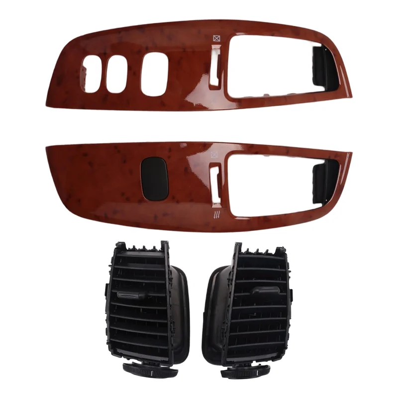 

ABQB-Car Interior Dashboard Air Vent Panel For Toyota Land Cruiser 100 LC100 FJ100 Ujz100 1997-2007