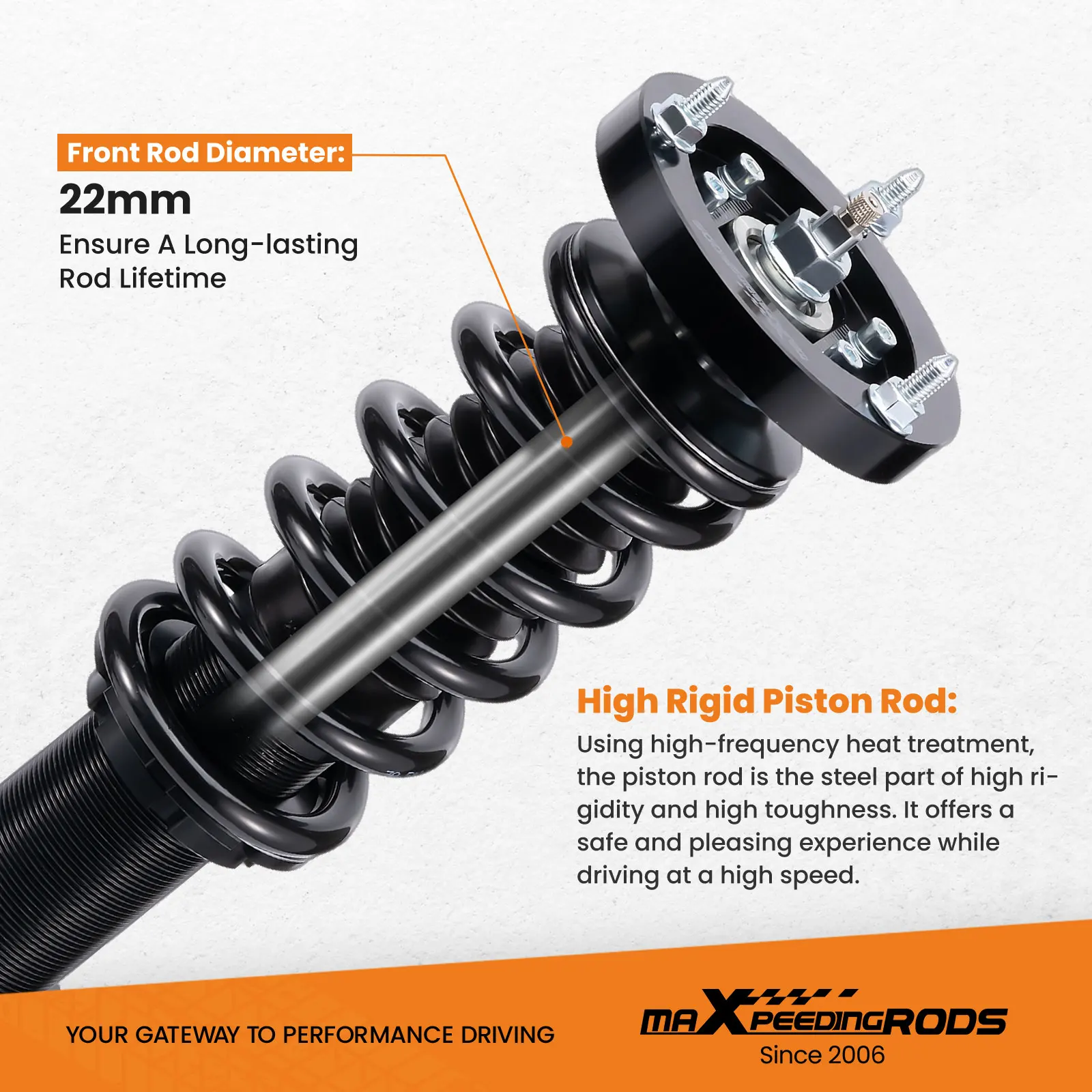 Complete Suspension Coilover for BMW E46 Saloon Convertible Coupe 318d 320d 330d Shock Absorbers Springs Suspension