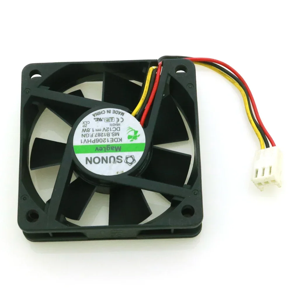 KDE1206PHV1 12V 1.8W 60x60x15mm CPU Fan 3Pin Computer CPU Cooling Cooling Fan