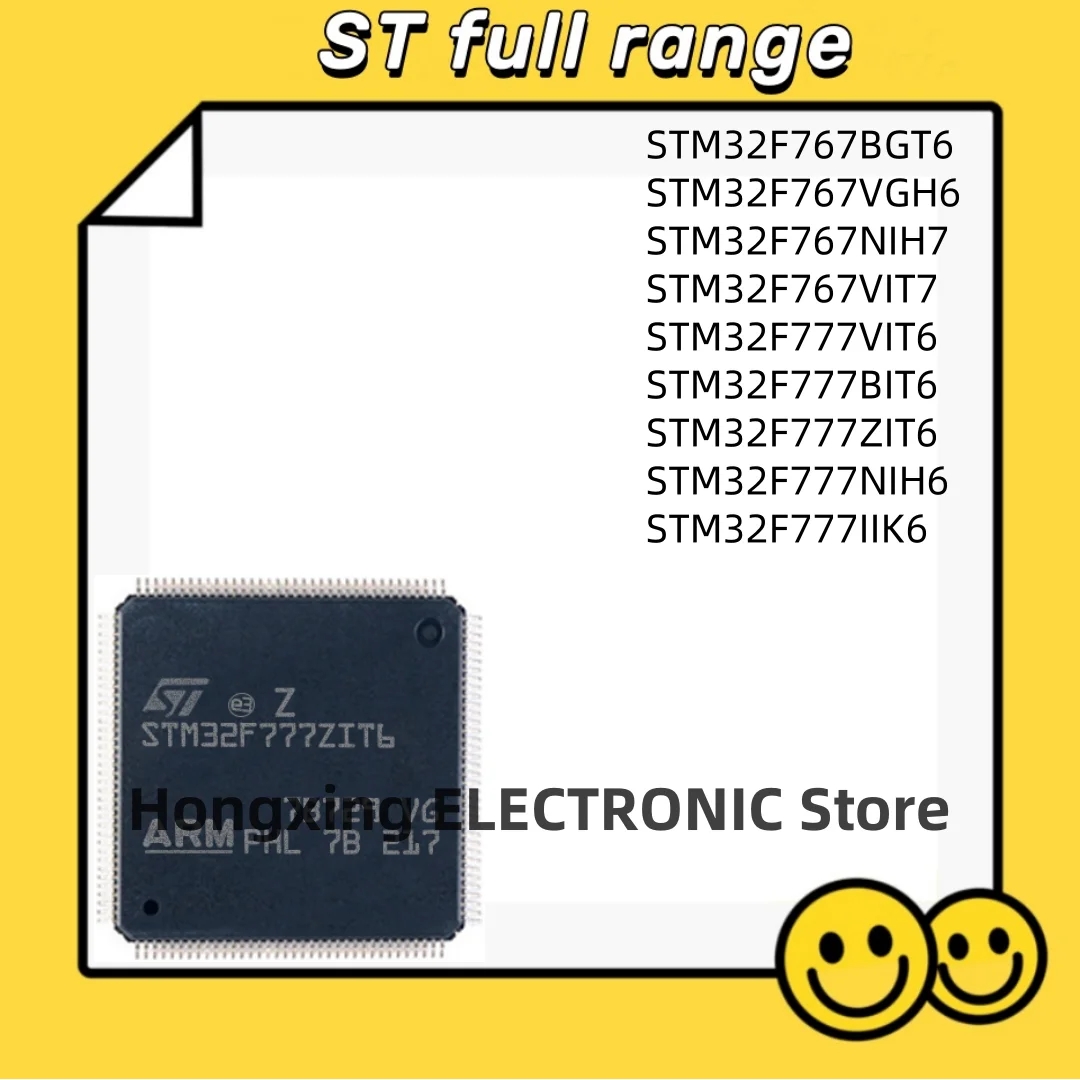 

STM32F767BGT6 STM32F767VGH6 STM32F767NIH7 STM32F767VIT7 STM32F777VIT6 STM32F777BIT6 stm32f777ab. 6 STM32F777NIH6 STM32F777IIK6