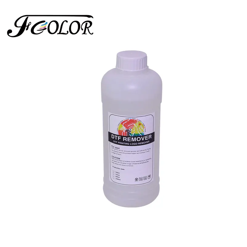 FCOLOR DTF Remover 500ml Transfer Film Printing Pattern Remover DTF Ink Removal Liquid