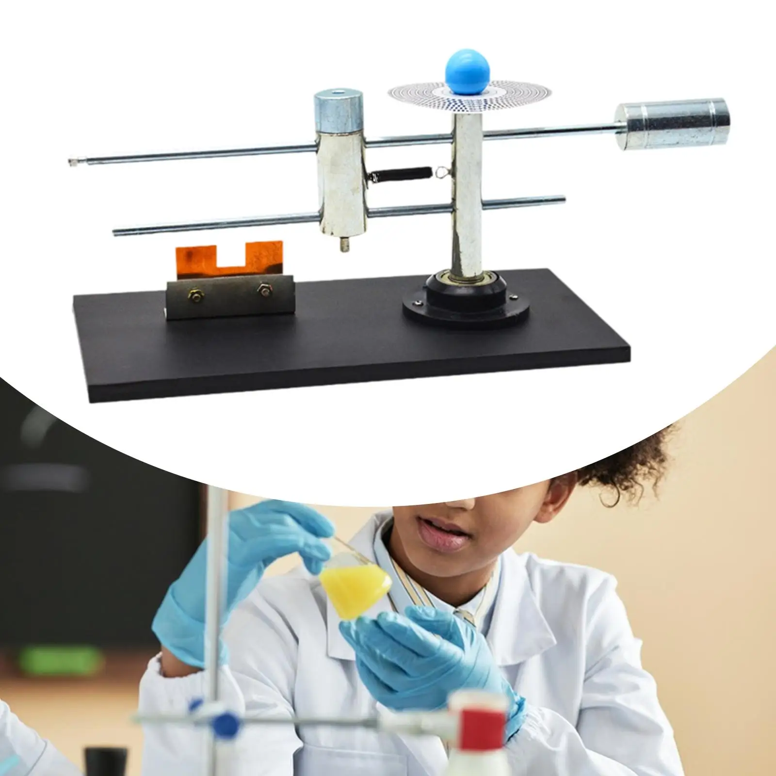 

Centripetal Force Experiment Model Learning Set Manual Pointer Teaching Aids Demonstration for Gift School Kids Ages 8+ Year Old