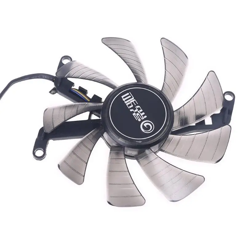 Y1UB 2pcs 85mm 4Pin Cooler Fan for Galax GeForce 1660 2060 2070 Graphics Card