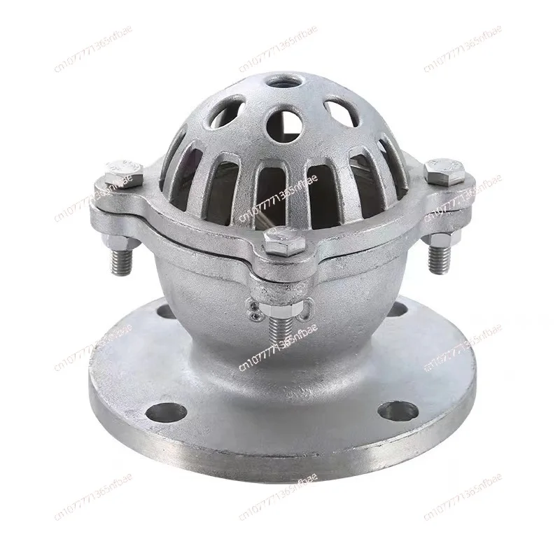 304 Stainless Steel Flange Bottom Valve H42W-16P Water Pump Suction Check Valve Lifting Foot Valve Flange / Threaded