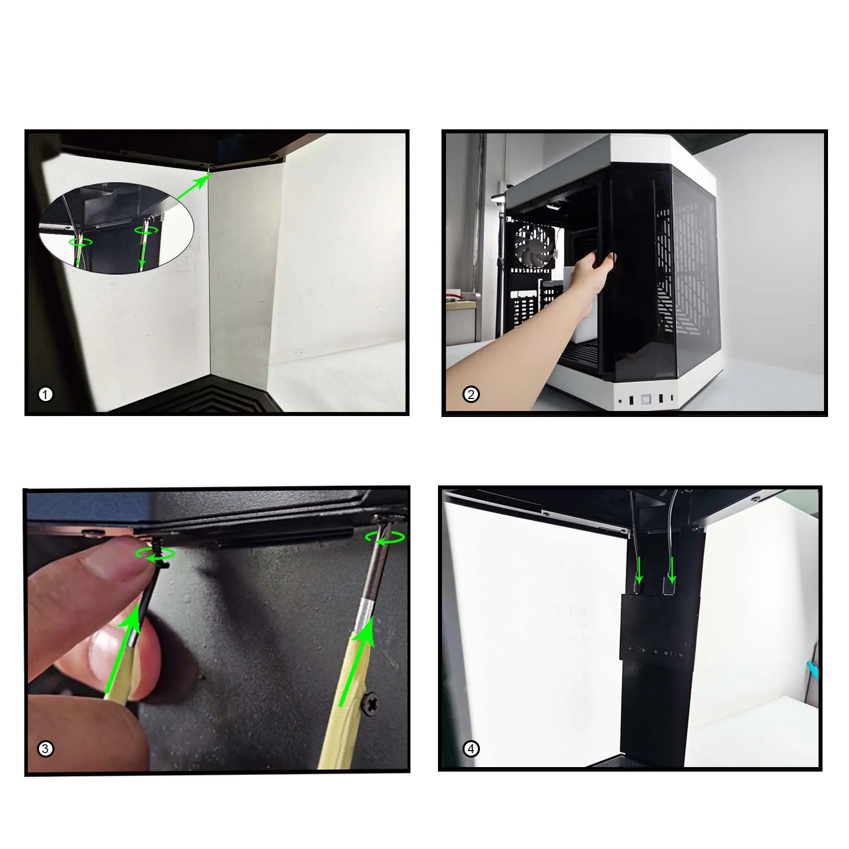 شاشة Hyte Y60 مقاس 12.6 بوصة NV126B5M LCD لحافظة الكمبيوتر DIY Aida64 CPU GPU Monitor