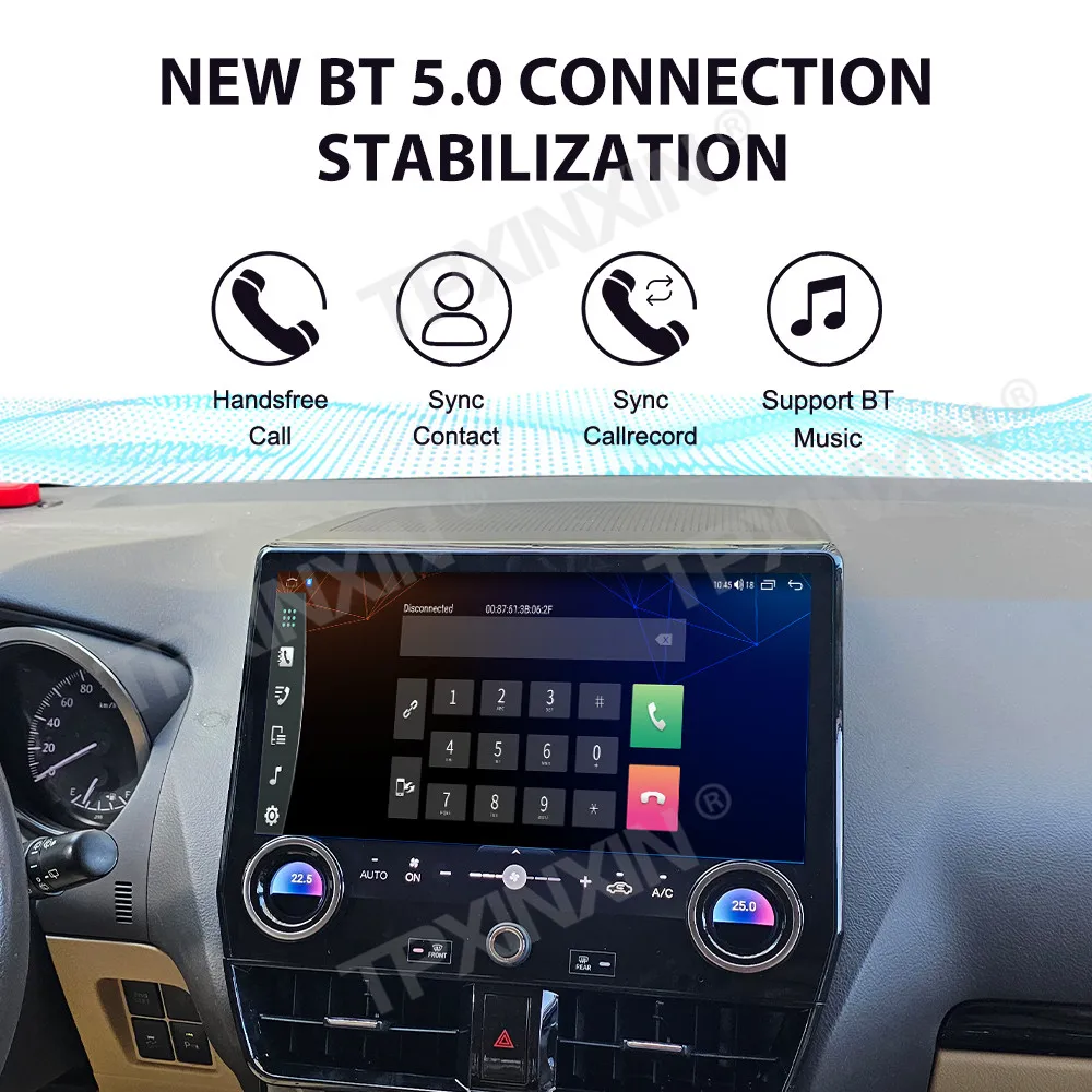 

For Toyota Prado 150 2009-2022 Android Car Radio Multimedia Video Wireless Carplay Autoradio Stereo GPS Navigation Head Unit