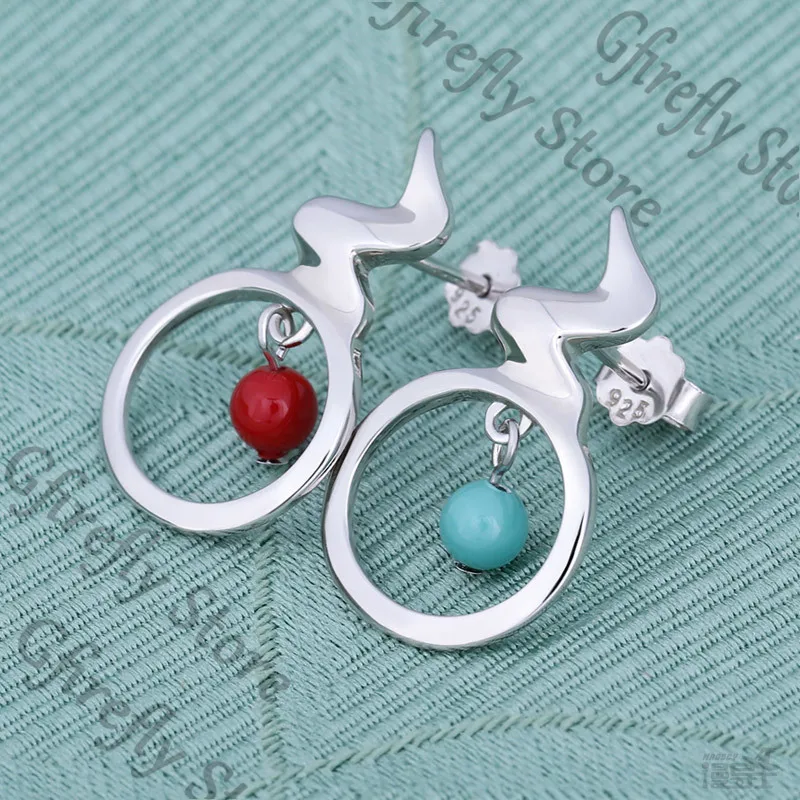 

Toilet-bound Hanako-kun Yugi Amane Earrings Ornaments S925 silver Ears Stud Pendant Cosplay Girl Yashiro Nene Costumes Woman