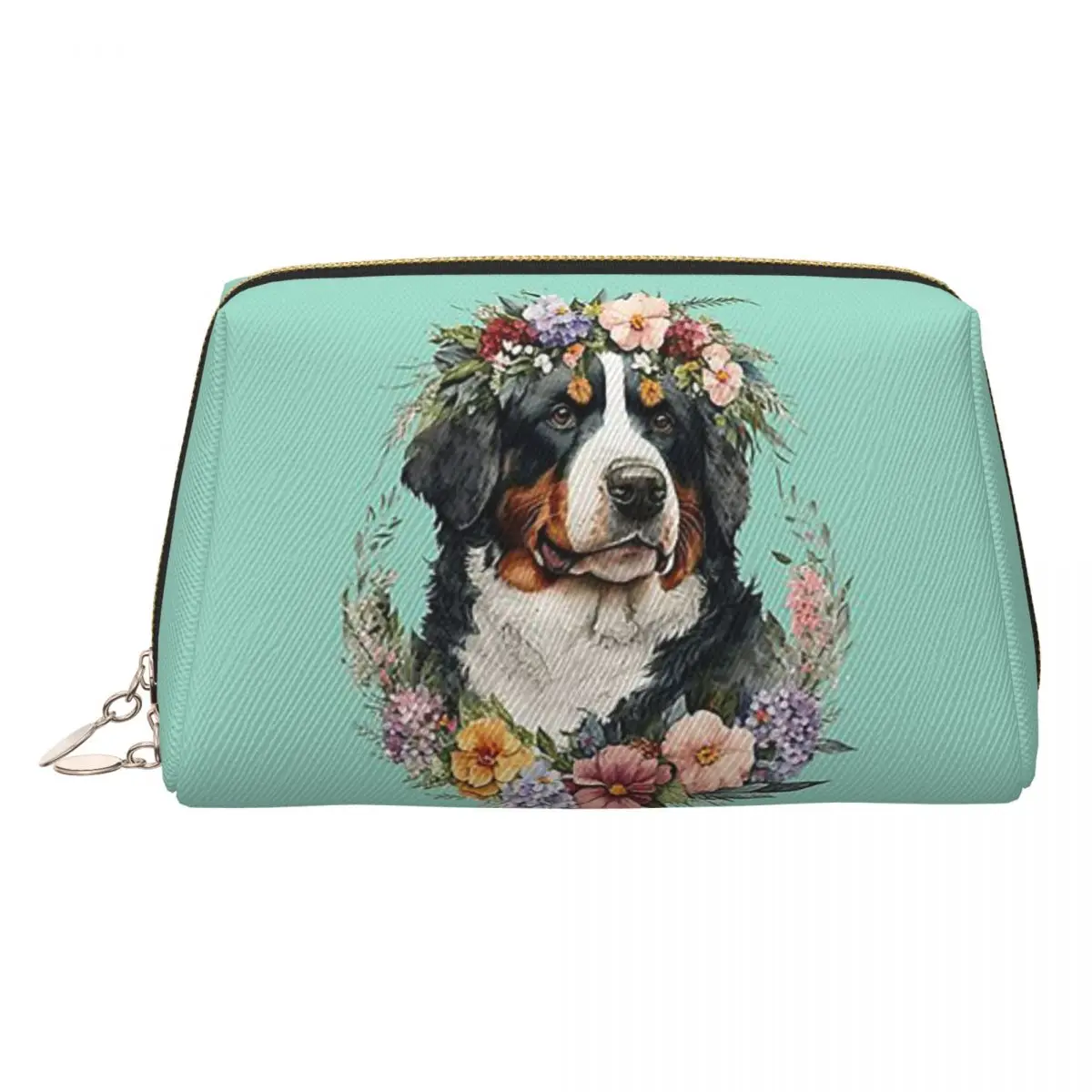 

Звездная ночь Бернский зенненхунд, женская косметичка, дорожный органайзер для макияжа, сумка для хранения туалетных принадлежностей, Dopp Kit Case