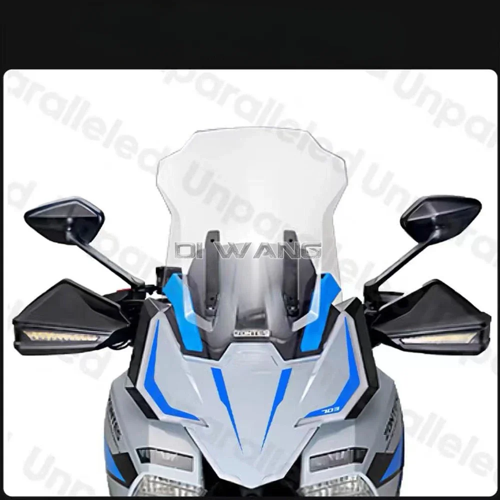 Motorcycle Fairing Sticker Decoration Reflective Cool Front Pull Headlight Decals For ZONTES 703F F703 703 F