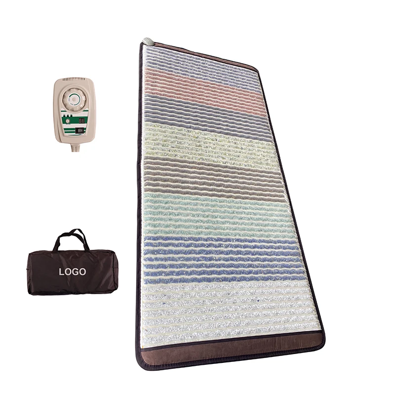 

Кристаллический коврик Biolife с электромагнитными импульсами (PEMF), дальним инфракрасным излучением и аметистом, лечебный коврик с подогревом