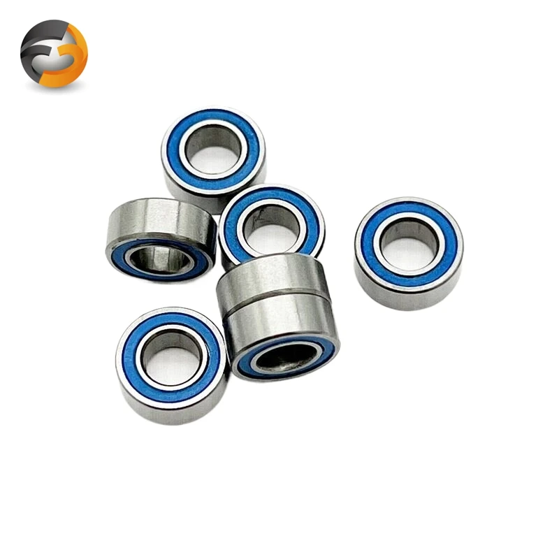 

5PCS MR95-2RS MR95 RS ABEC-7 5X9X3 Mm Bearing Steel Deep Groove Ball Bearings Blue Sealed