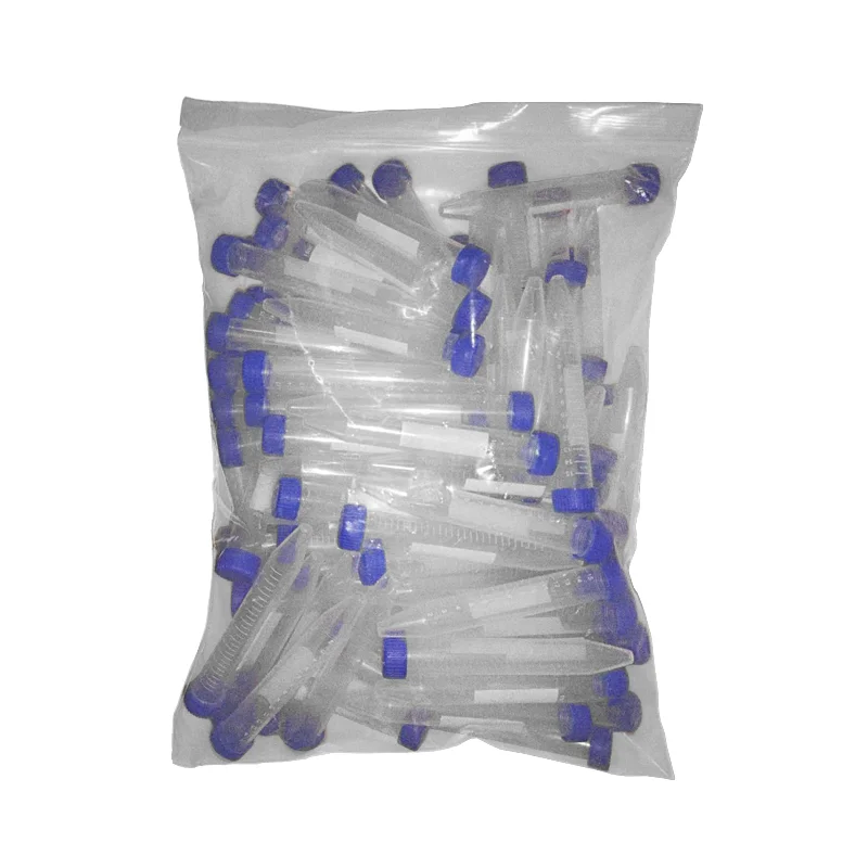 Naukowe stożkowe probówki wirówkowe 15ML 100 szt. Plastikowa probówka z zakrętkami 15ML sterylne probówki z pokrywkami — zdjęcie produktu 7