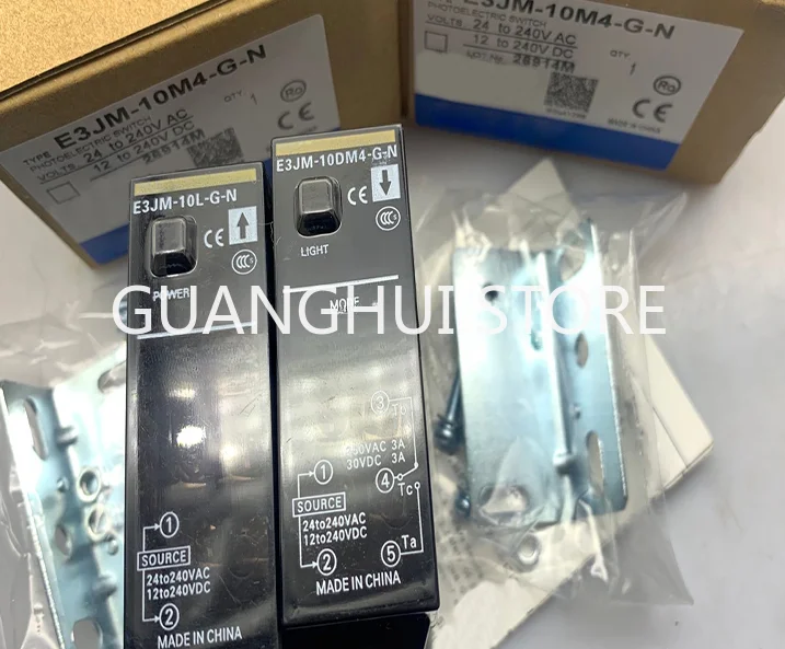 

E3JM-10M4 E3JM-10M4-G-N Brand New Through-beam Photoelectric Switch Sensor Spot Stock Fast Delivery