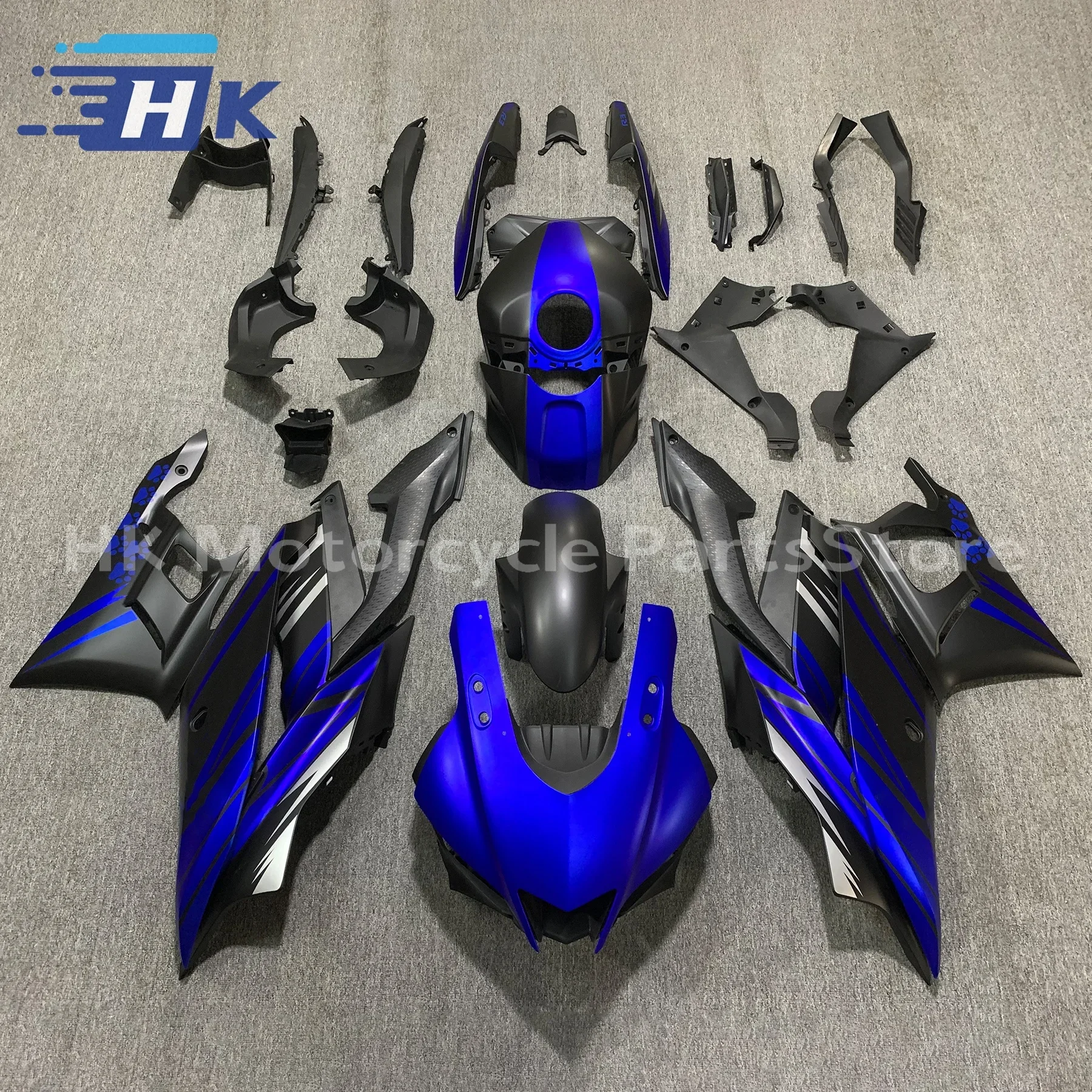 

NEW Full Fairing Kit For Yamaha R3 2019-2024 R3 R25 ABS Plastic Injection Motorcycle Cowlings