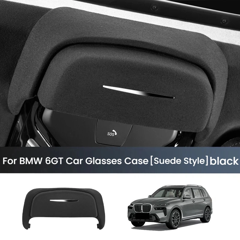 For BMW X6 X7 6GT 5 Series Car Glasses Case Roof Sunglasses Storage Clip Interior Modification Accessories