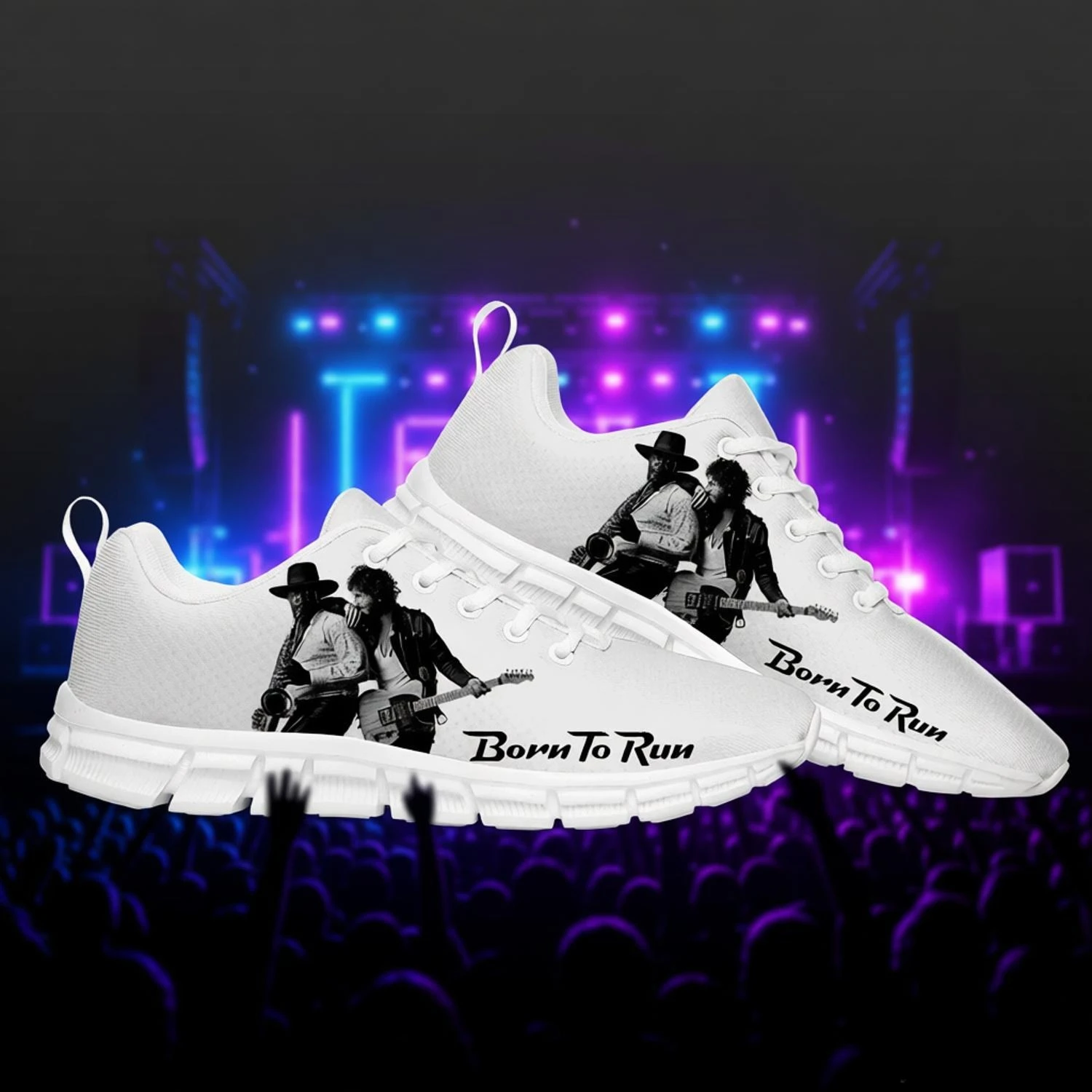 Born To Run Platform Flats Chunky Sole Fashion Shoes Comfortable Daily Wear Loafers For Trendy Outfits