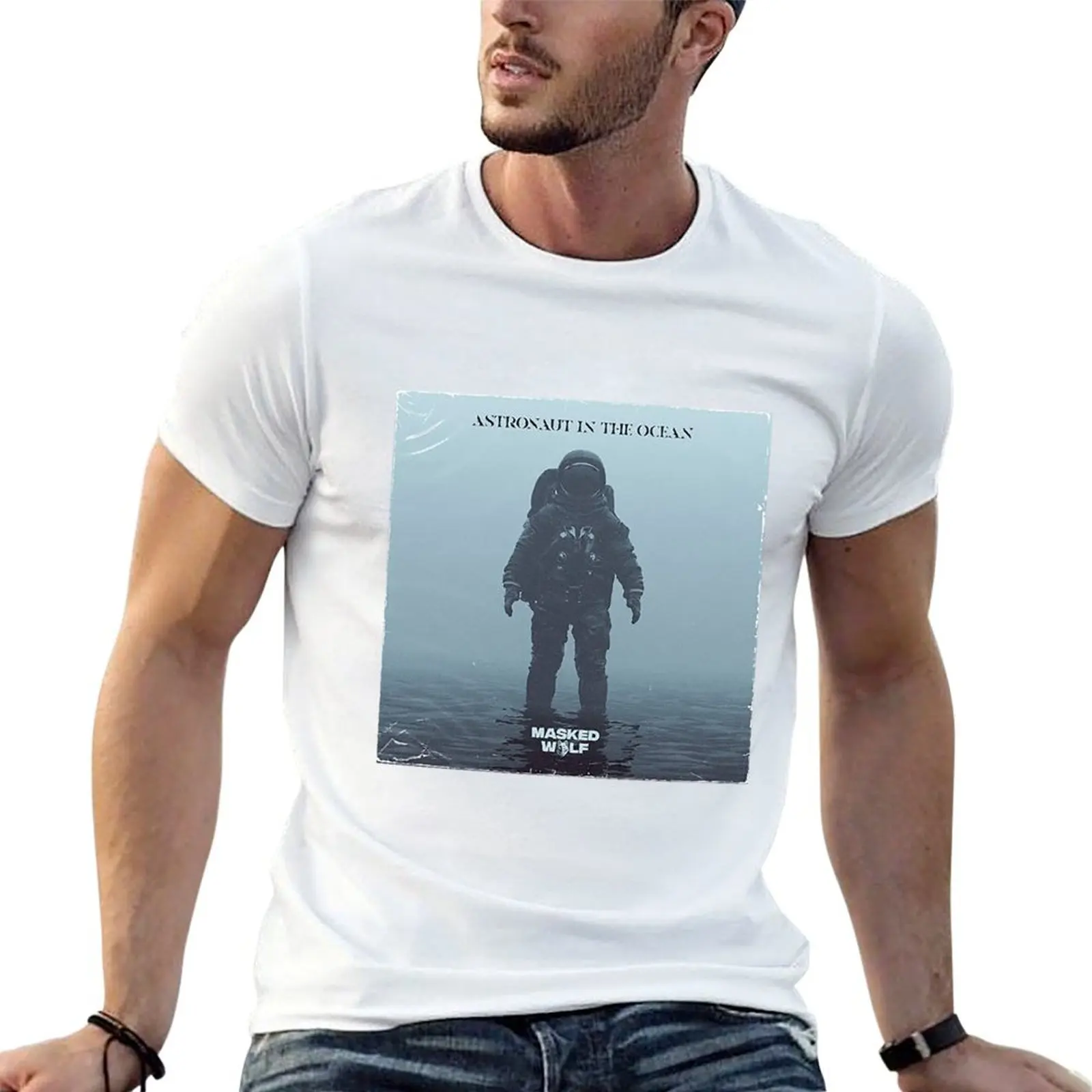 

Astronaut In The Ocean T-Shirt t shirt man casual cotton t shirts man 100% t shirts with prints T-shirt