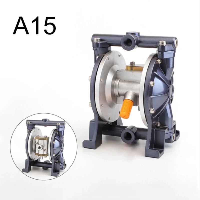 

A-15 Mini Air Operated Paint Pump Aluminum Alloy Diaphragm Pump