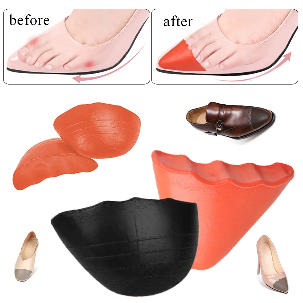 Sponge Forefoot Insert Pads Women Pain Relief High Heel Insoles Reduce Shoes Size Filler Protector Adjustment Shoe Accessories