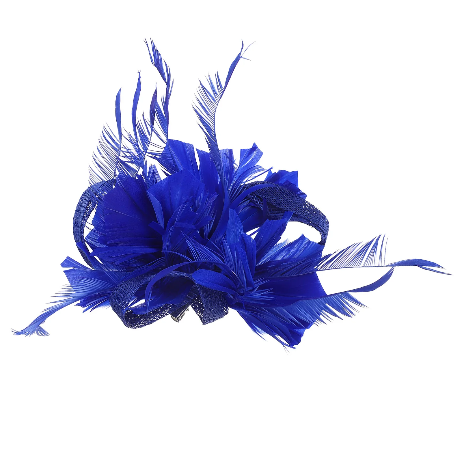 

Plume Flax Side Clip One Size Elegant Durable Hairpin For Women Wedding Party Prom Banquet Bridal Accessories Hair Styling Tools