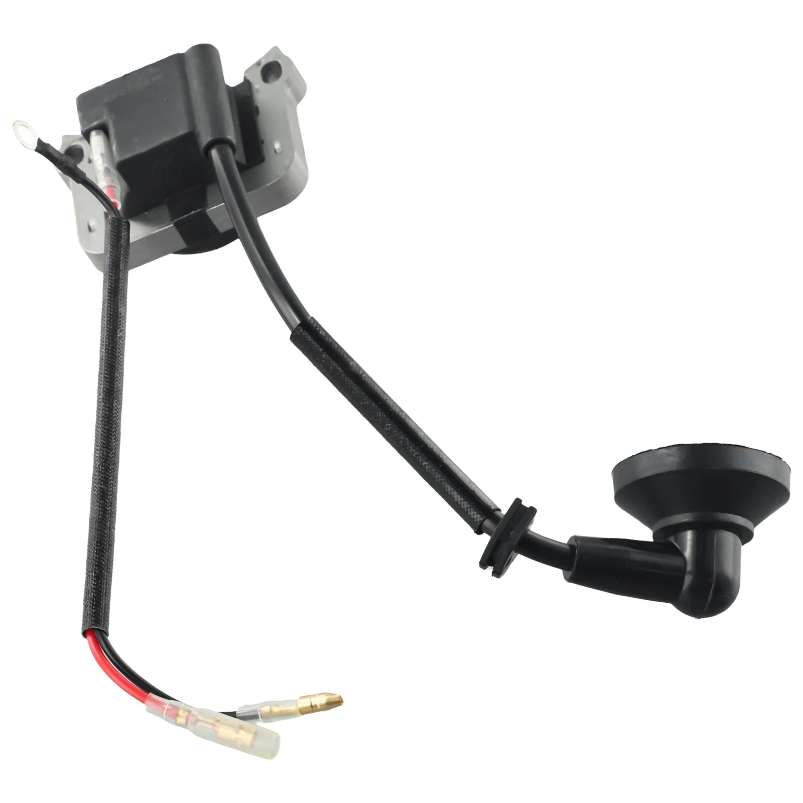 Ignition Coil Suitable for Use in Brush Cutters and Lawnmowers Compatible with Specific Chainsaw Models at a Distance of 52mm