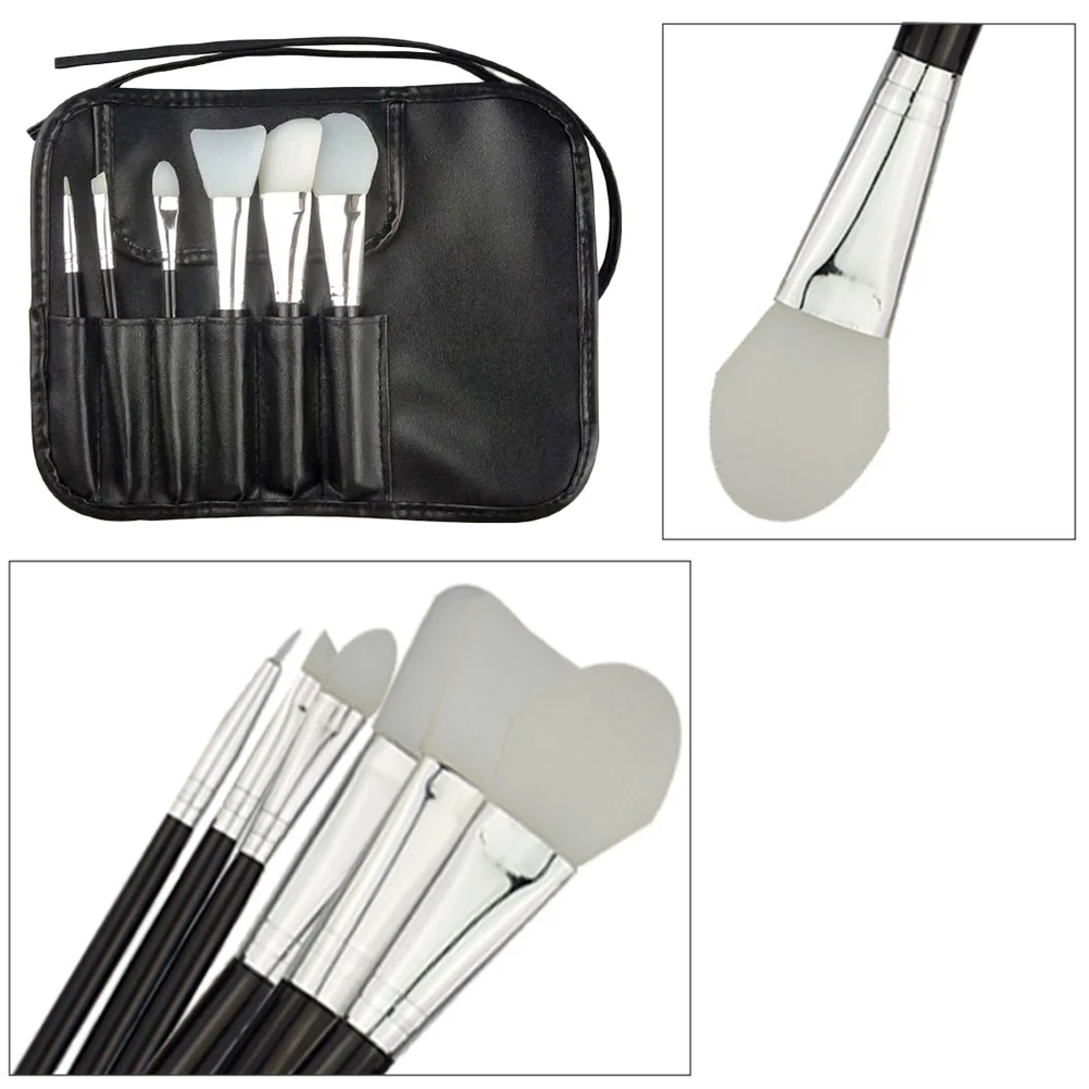 

6pcs Makeup Brush Tool Premium Peach-Pink Series Soft Bristles For Natural Daily Eye Makeup Portable Set Women Gift