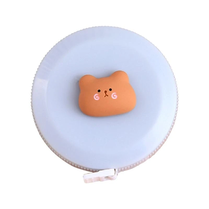 

652F Mini Soft Tape Measure Cartoon designs Tape Measure for Sewing Craft Cloth Measure Kids Body Height Waist