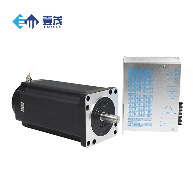130BYG350 Series Hybrid NEMA 51 Stepper Motor 220V 3-Phase 50N.m Holding Torque