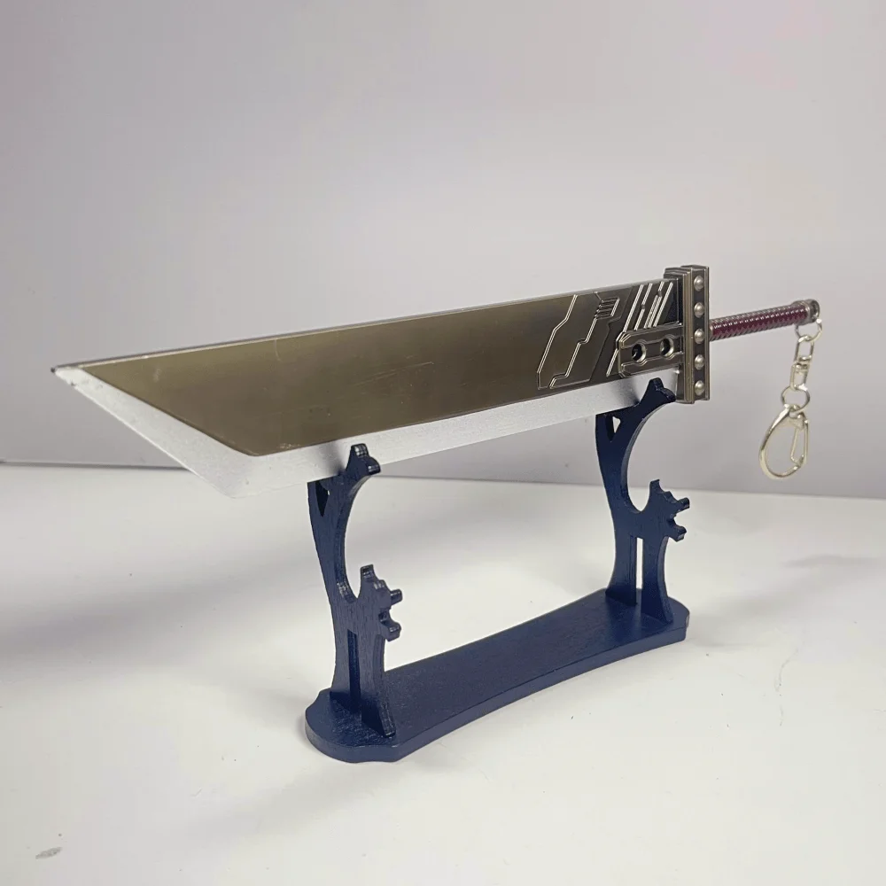 9.8inch Final Fantasy Cloud Strife Metal Katana Sword Original Samurai Sabre Japanese Katana Sabre Cosplay Accessories Prop Toy