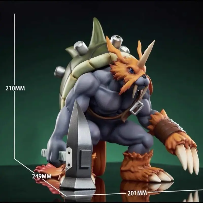 

Motherland Resin Model of Zudomon, Seadramon, and Gomamon Action Figure Decoration Model