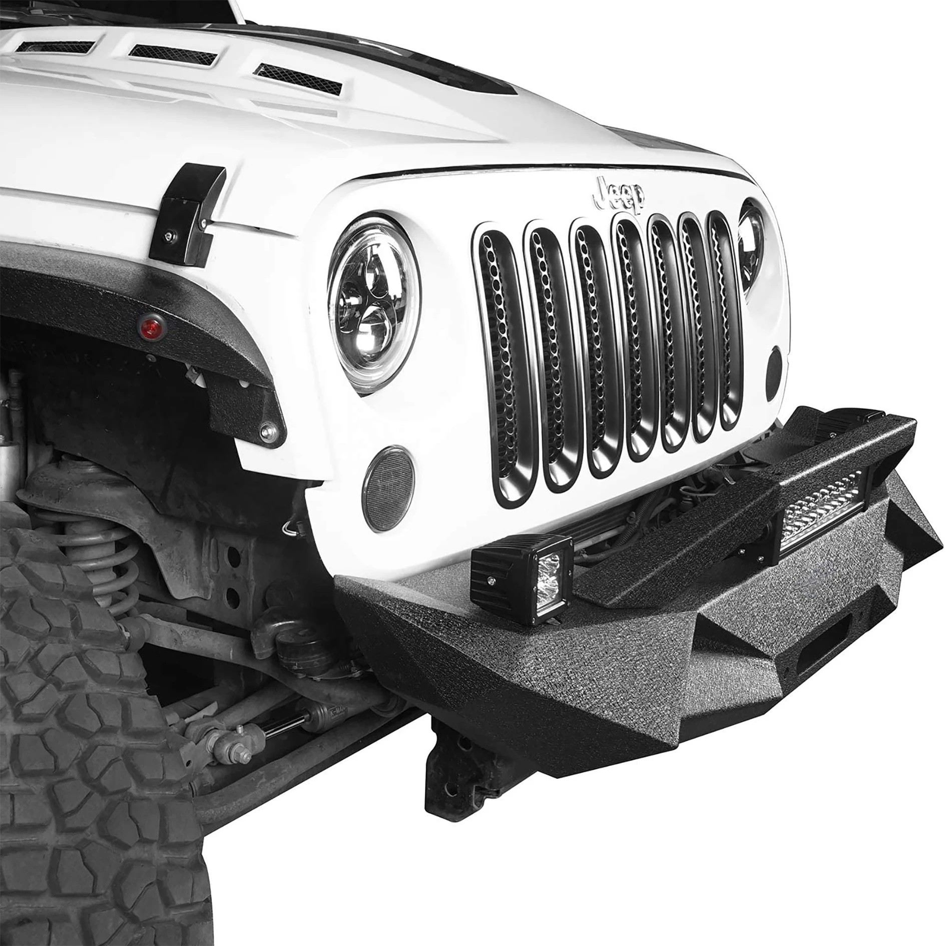 Blade Front Bumper for Jeep Wrangler JK JL