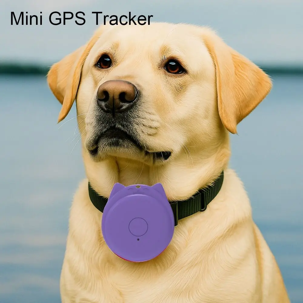 

Anti-lost Mini GPS Tracker Wireless Bluetooth 5.2 Smart Tracker Cartoon Shape Plastic Alarm GPS Locator For Pets Kids Elderly