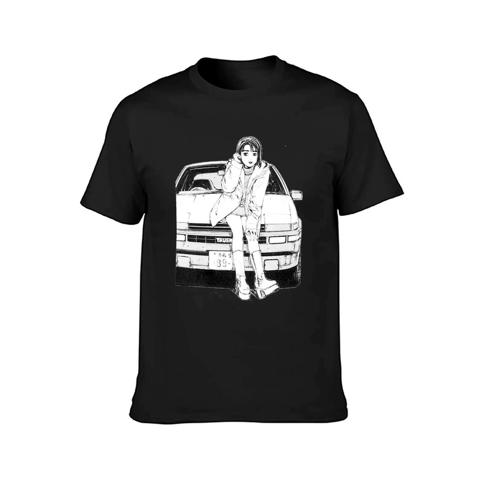 InitialD Natsuki Drift Touge Anime Eurobeat T-Shirt plus size tops sublime vintage blanks t shirts for men graphic