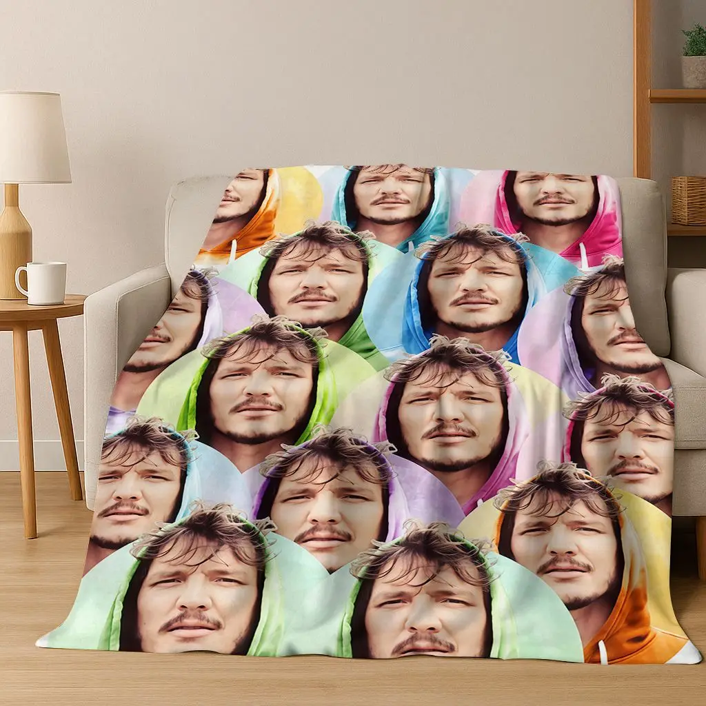 ثلاثية الأبعاد خوسيه بيدرو بالمسيدا باسكال ستار الفانيلا بطانية لينة بطانية دافئة لغرفة النوم غرفة المعيشة السرير السفر التخييم نزهة هدية