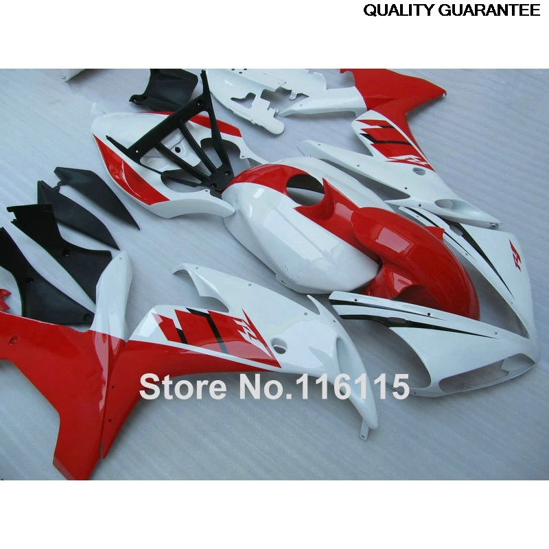 

Motorcycle Fairings Set For YAMAHA YZF R1 2004 2005 2006 Red White Black Fairing Kit R1 04 05 06 CY6 Full Injection