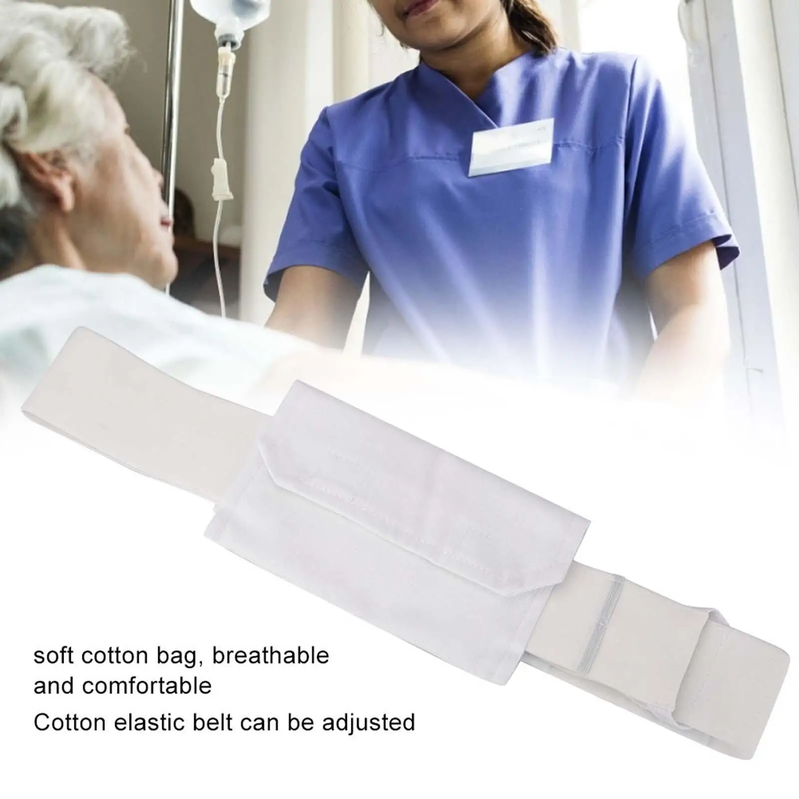 Adjustable Breathable Peritoneal Dialysis Catheter  with Bag - Health Care Supplies for Patients