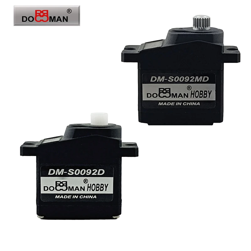 

DM-S0092 9g цифровой сервопривод металлический/пластик серводвигатель с редуктором для модели с дистанционным управлением аксессуары для внедорожников