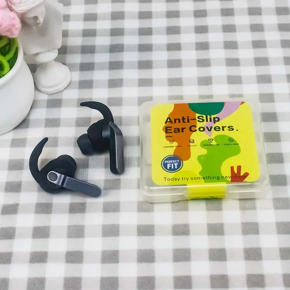 5 Par Silikonowych Nakładek na Słuchawki, Odporne na Wstrząsy, Chroniące Przed Zarysowaniami, Antypoślizgowe Nakładki na Uszy do Samsung Galaxy Buds 4 Pro — zdjęcie produktu 4