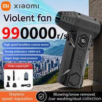 Xiaomi X11Pro MAX 990000RPM Turbo Jet Blower Powerful Air Blower Brushless Motor Turbo Fan Wind Speed 75m/s 10000mAh Strong Wind