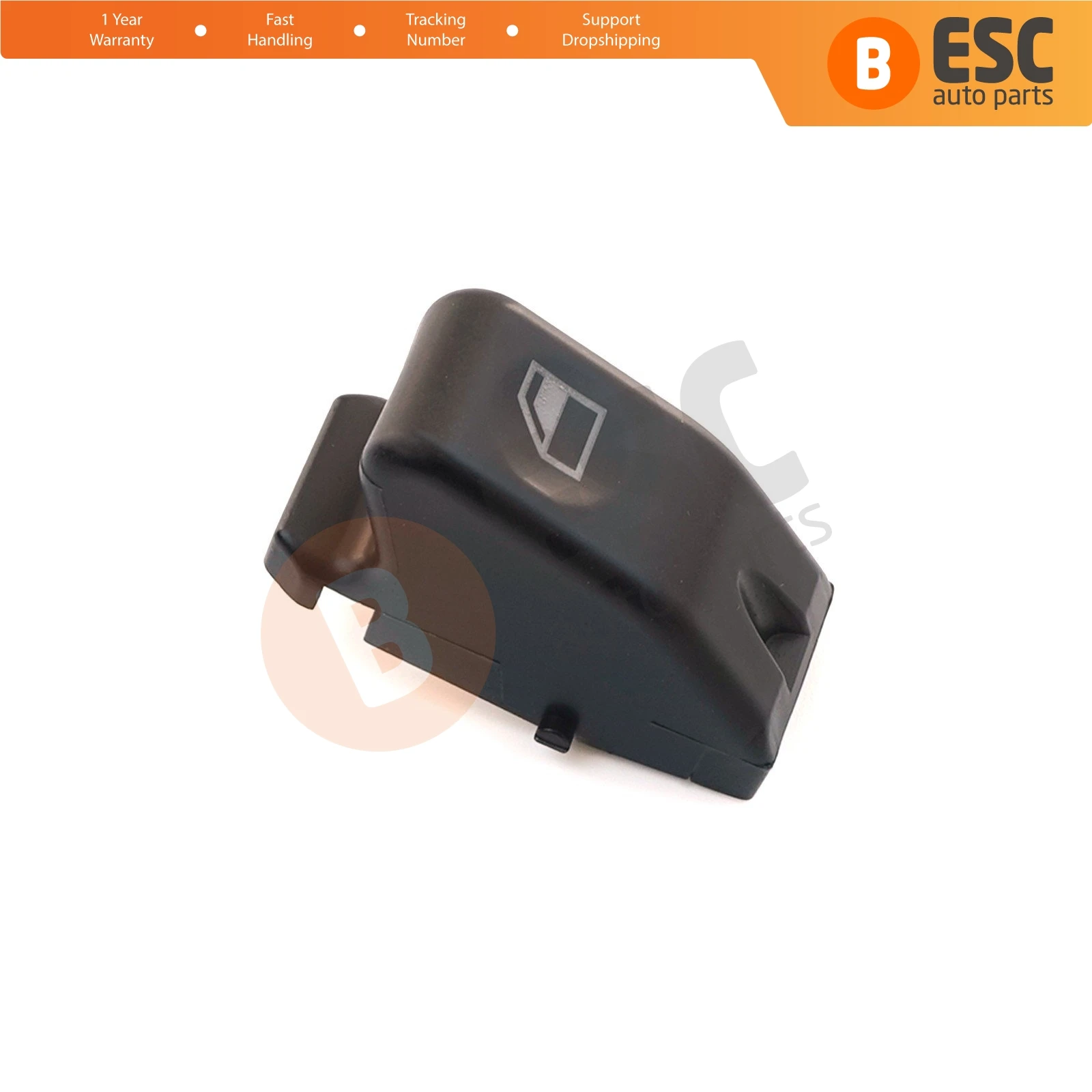 ESC Auto Parts EDP136 1 Piece Window Switch Button Repair Cover 717135614, 717137614  For Fiat Siena Palio Strada MK1