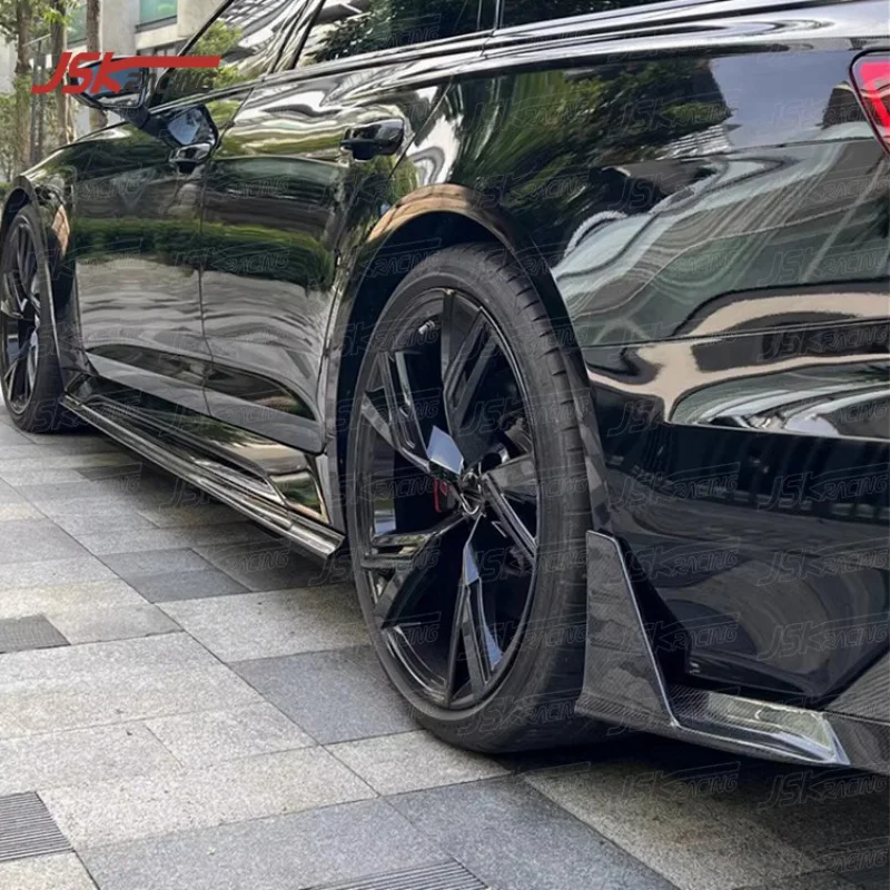 

Fd Style Carbon Fiber Side Skirts For 2019-2023 Audi Rs6