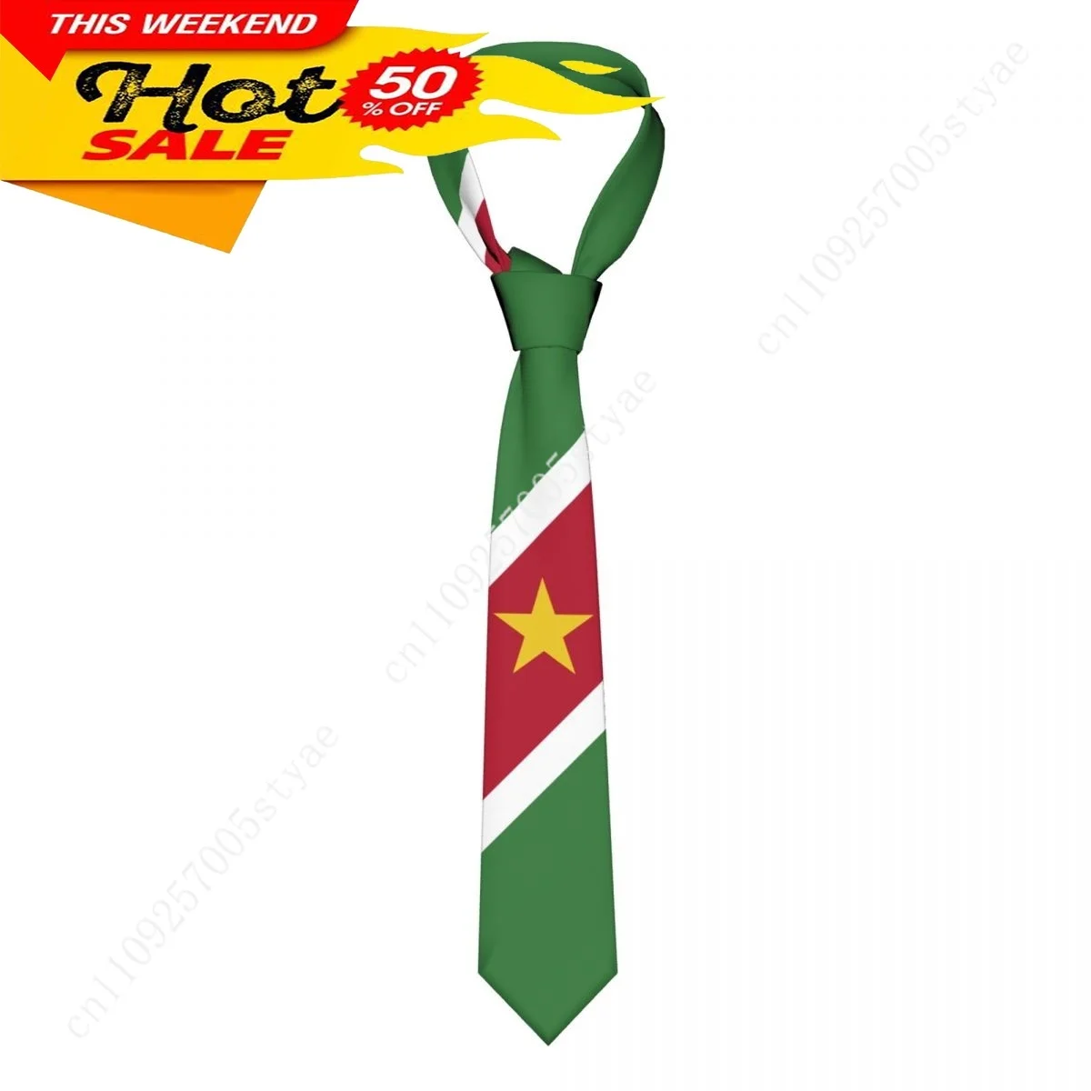 

Галстуки с флагом Суринама для мужчин и женщин, повседневные, в клетку, для костюмов, тонкие, для свадьбы, вечеринки, бизнеса, галстуки-галвата