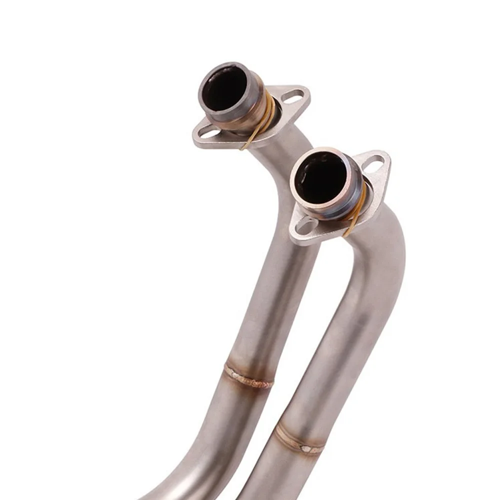 Auspuffsysteme Krümmerrohr Auspuffendrohre für Kawasaki Z400 Ninja 250 400 2017-2022 Auspuffrohre – Detail 3