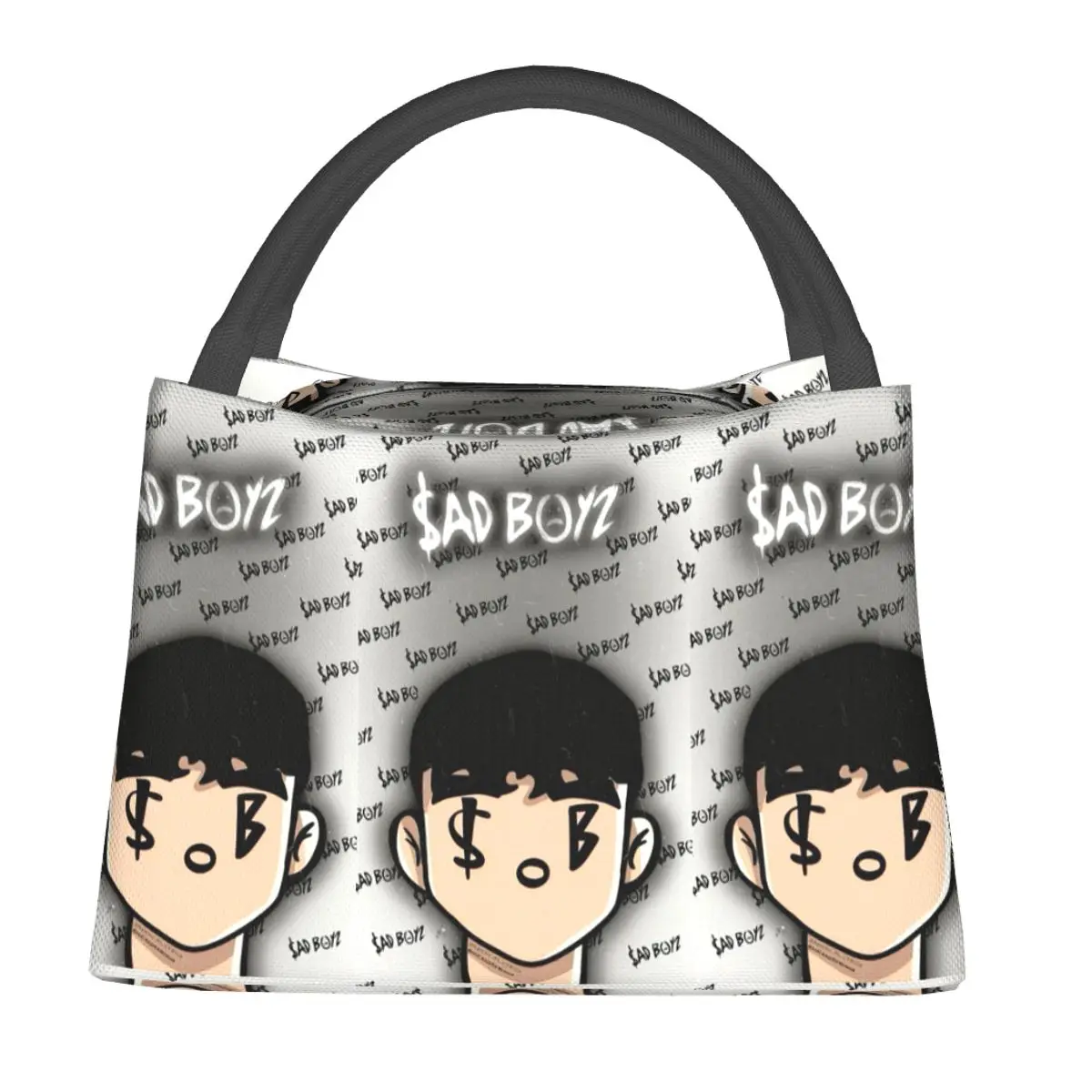 

Термосумка для обедов Junior H Sad Boyz Corridos Tumbados Mexico для женщин и детей, портативный контейнер для еды, термосумка-тоут