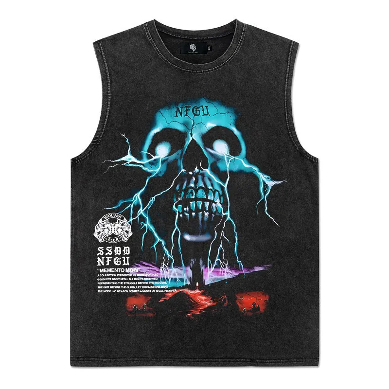 NEW Bodybuilding Sports Tank Tops Men Gyms Fitness Workout NFGU Sleeveless Shirt Male Summer Loose Undershirt Running men Vest