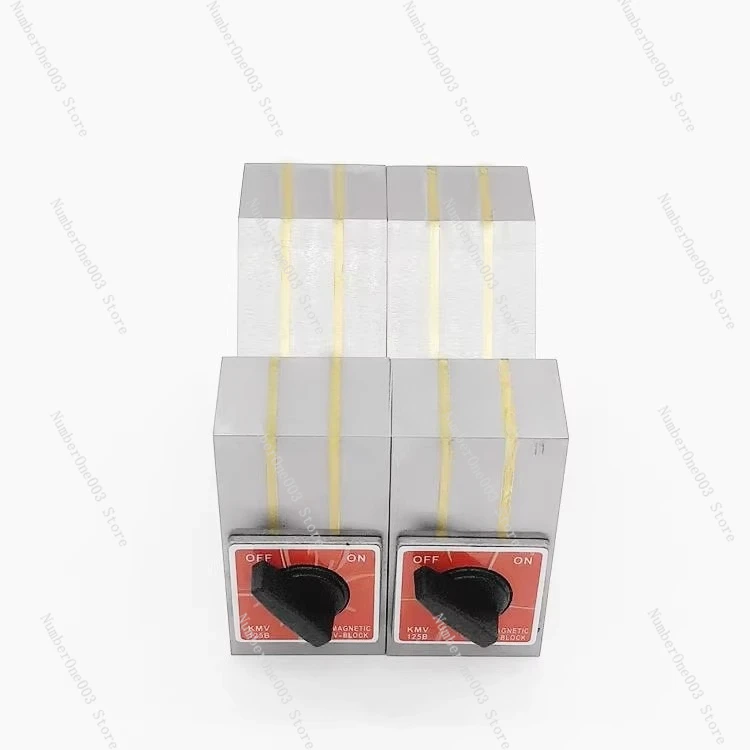 Magnetic V-block Strong Magnetic Wire Cutting Fixed Seat 50/80/125 B Triangle Table Switch Right Angle Seat