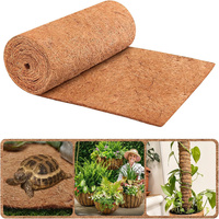 Plant Fiber Roll Natural Reptile Carpet Mat Reptile Bedding Supplies Insulation Flowerpot Basket Coconut Coir Liner Sheet Coco