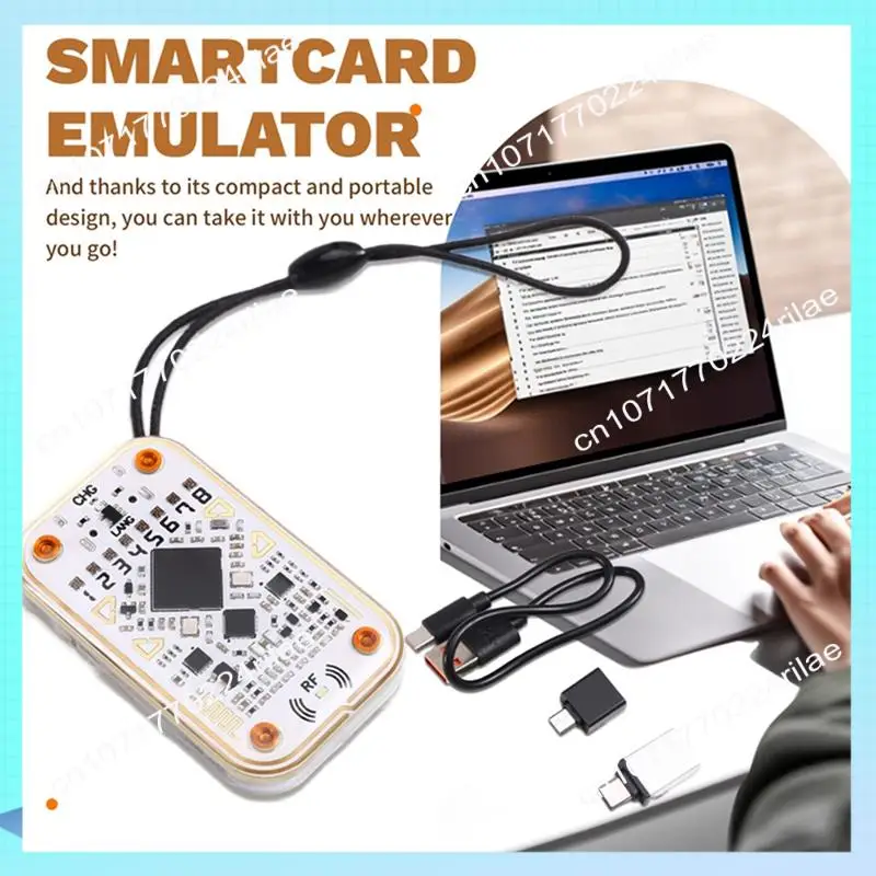 

A17Z Chameleon Ultra RFID Smart Chip Reader +T5577 Keychain+2XUID/CUID Card Smart Emulator IC ID Card Decode NFC Read Writer